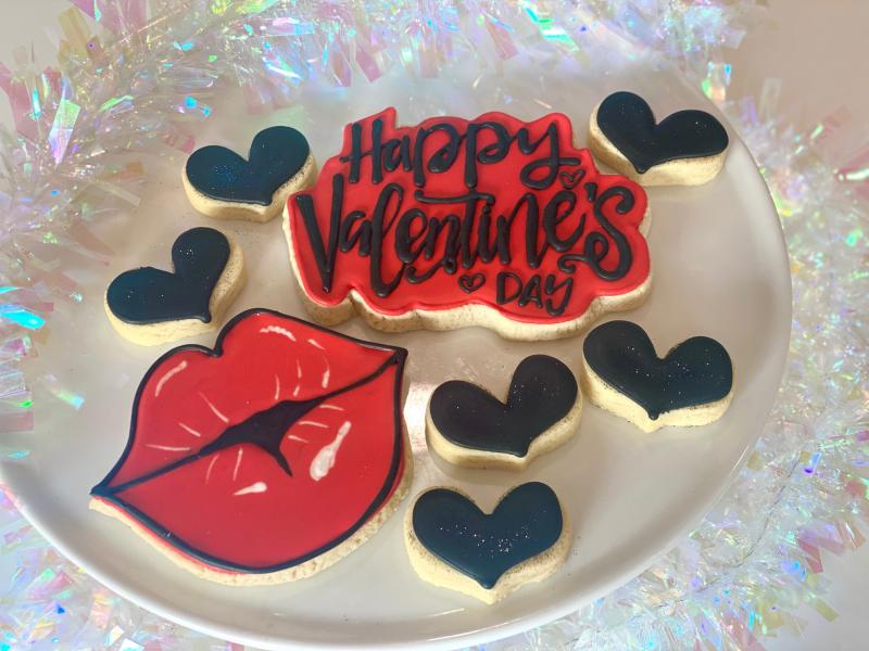 valentine cookie set